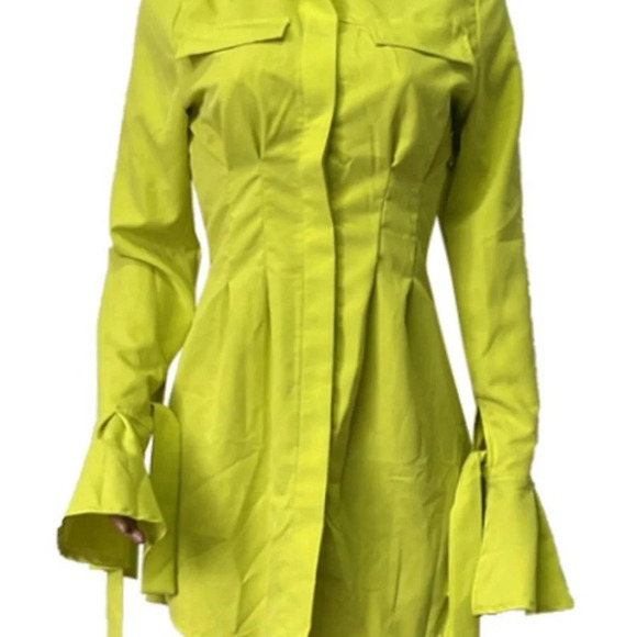 Women' Colorful ShirtDress - Picture 5 of 6